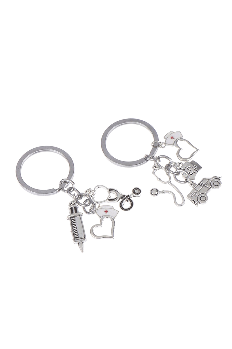 Porta-chaves com amuletos - ambulância-zoom-