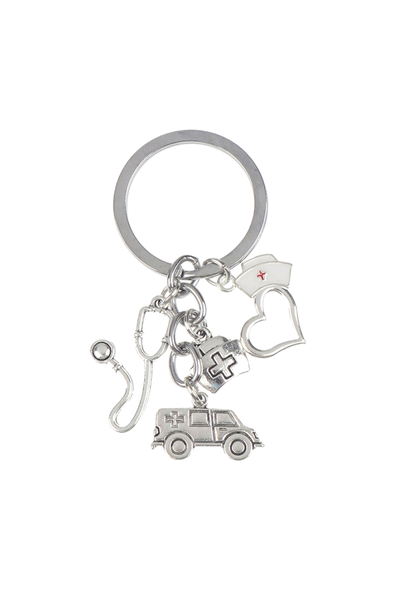 Porta-chaves com amuletos - ambulância-zoom-