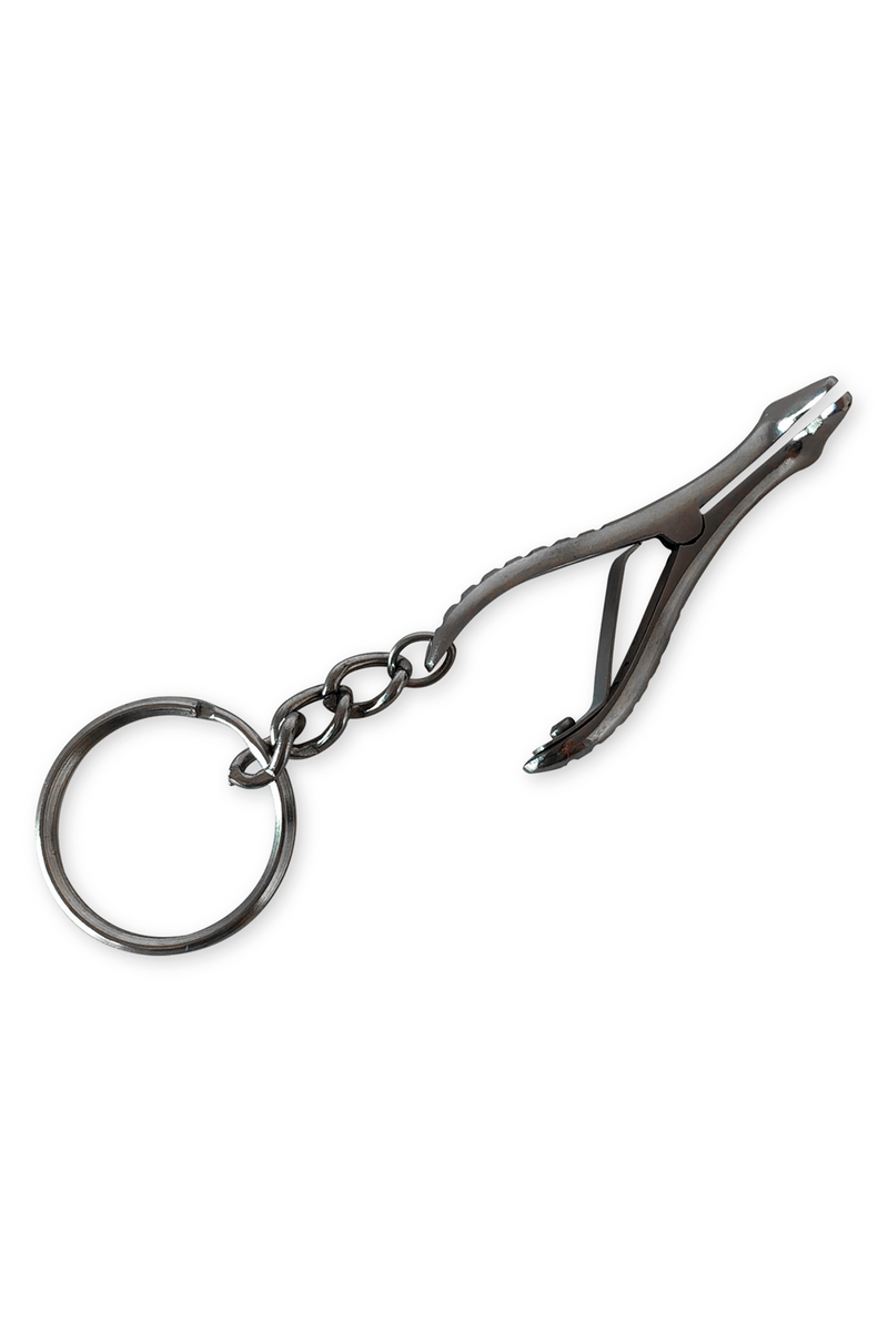 Metal Nasal Speculum Keychain-zoom-