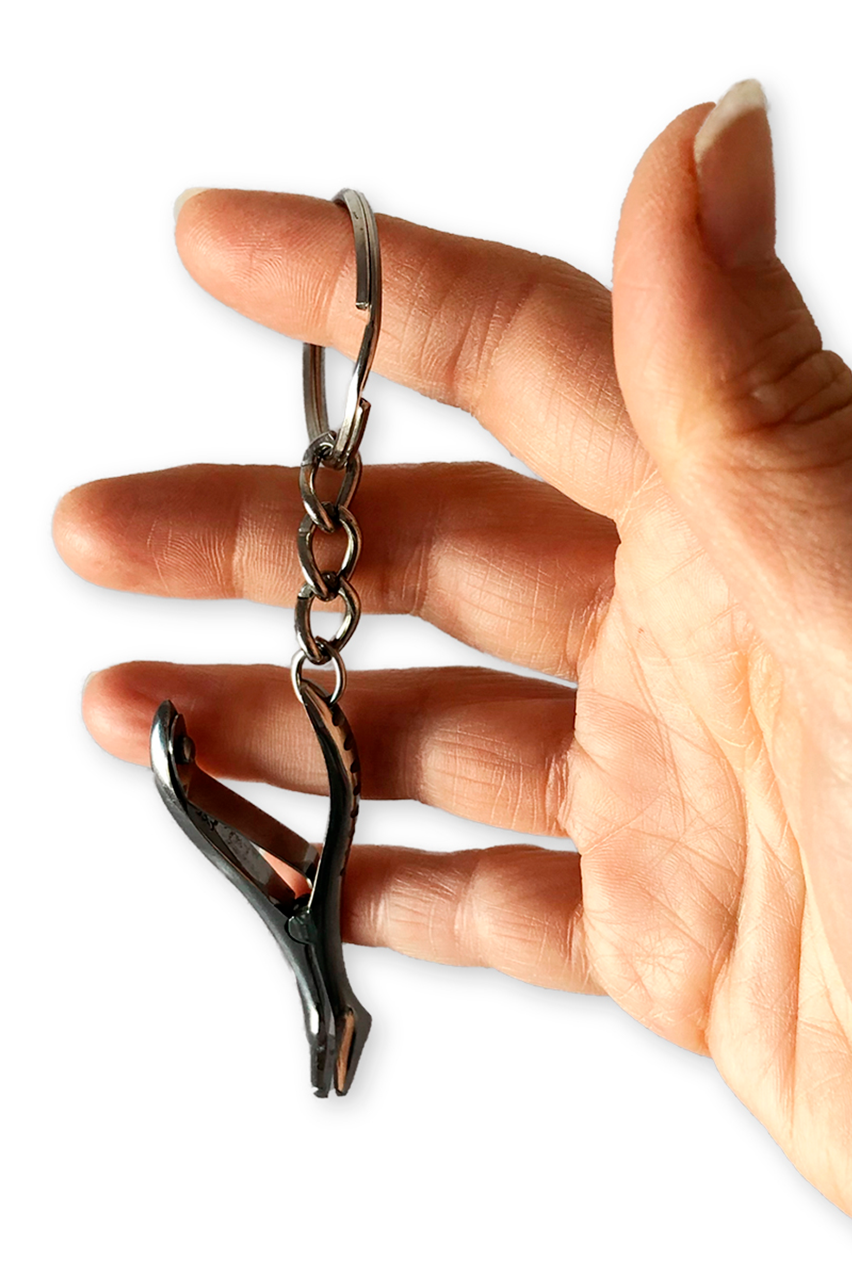 Metal Nasal Speculum Keychain-zoom-3