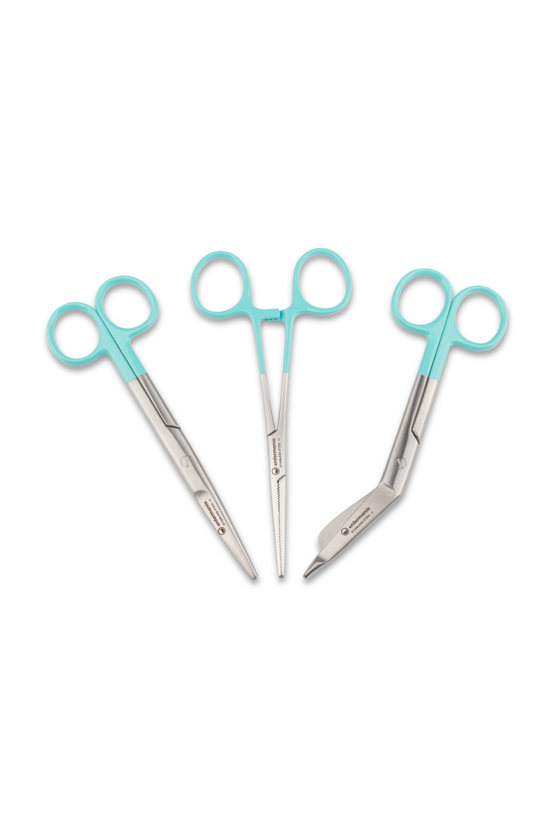 Essential Nursing Trio Scissors - Sweet Aqua-zoom-