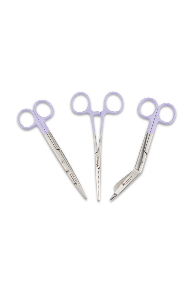 Essential Nursing Trio Scissors - Sweet Lavender-zoom-