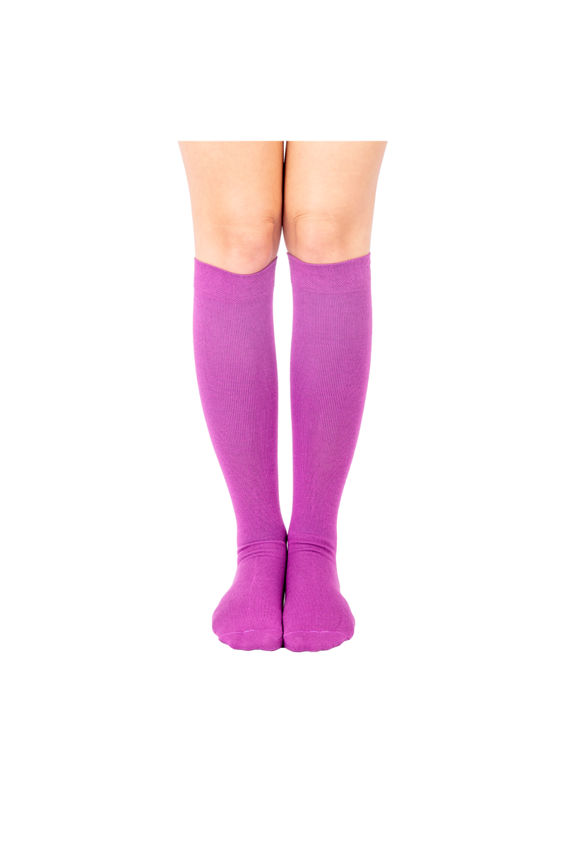 Plain Compression Socks - Various Colors-zoom-