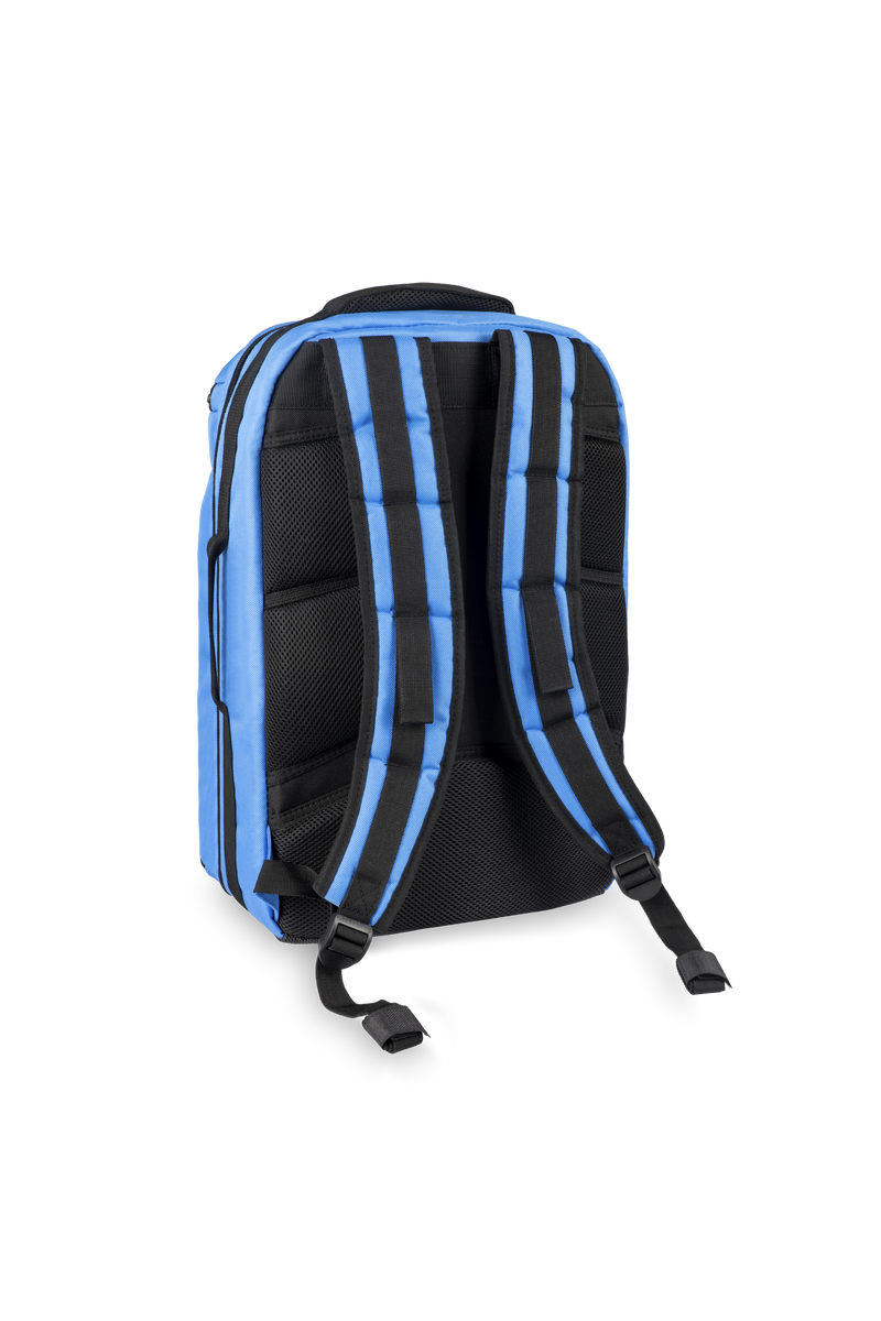 Emergency backpack with reflective strips - Blue-zoom-