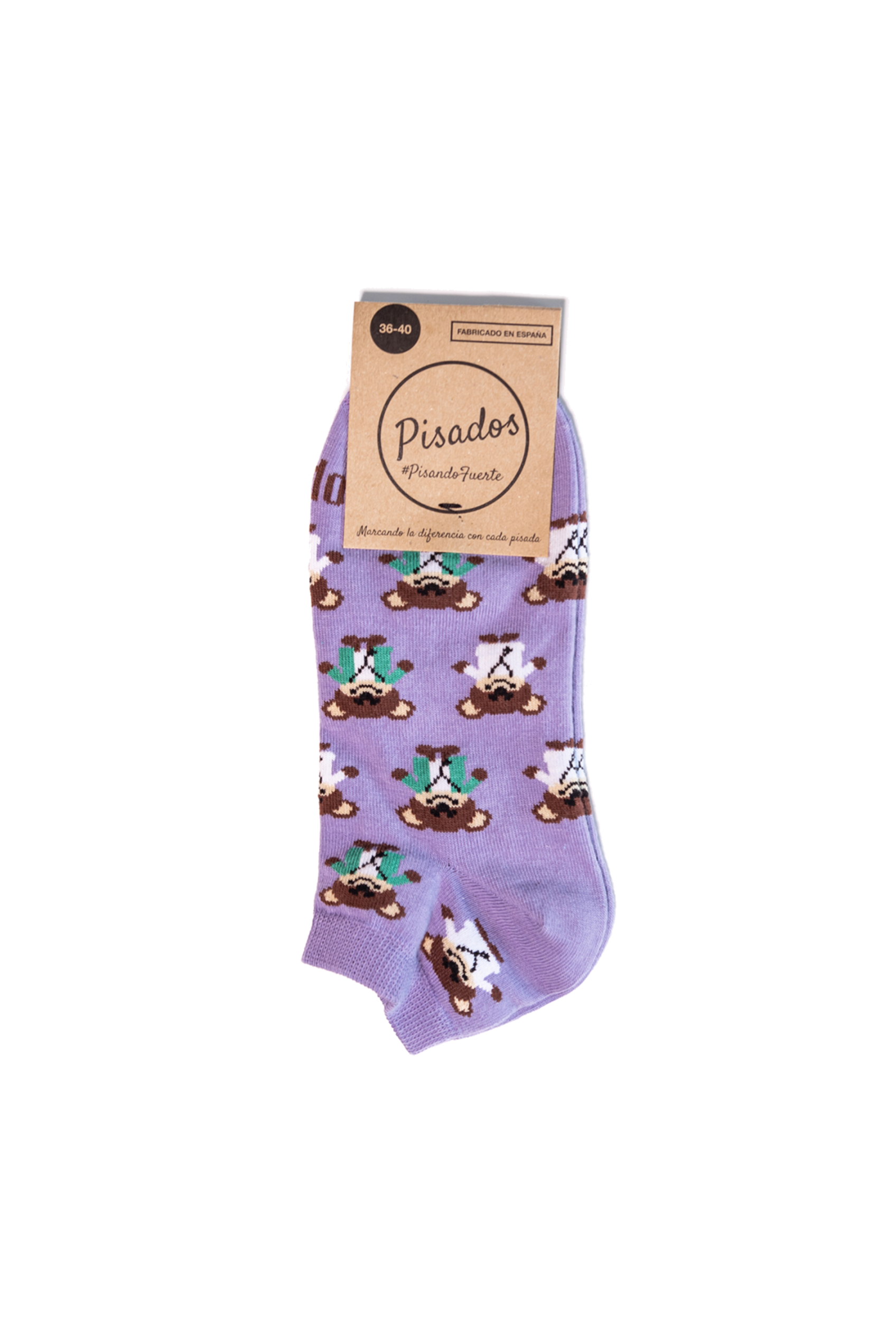 Calcetines Tobilleros Estampado - Ositos sanitarios