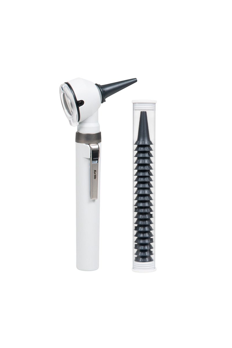 Otoscopio KaWe Fibra Optica + LED-zoom-