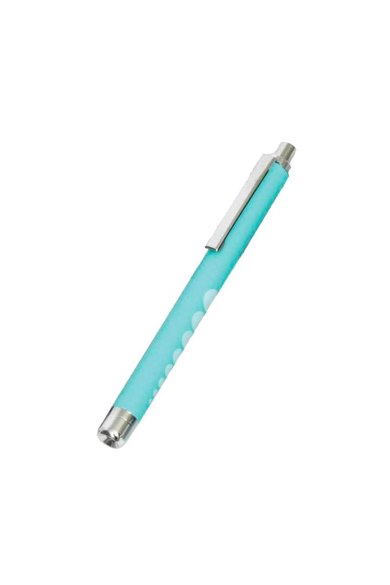 Pocket flashlight with pastel-colored LED light -zoom-