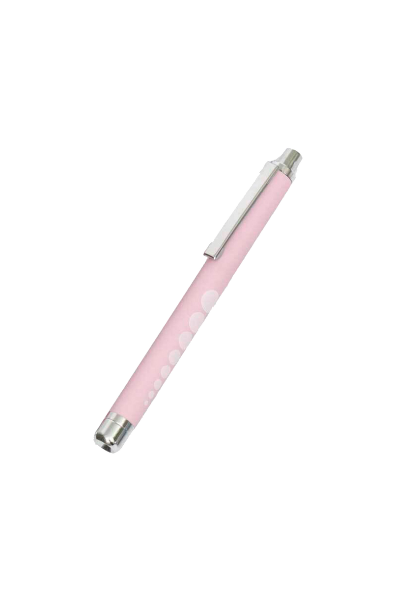 Pocket flashlight with pastel-colored LED light -zoom-