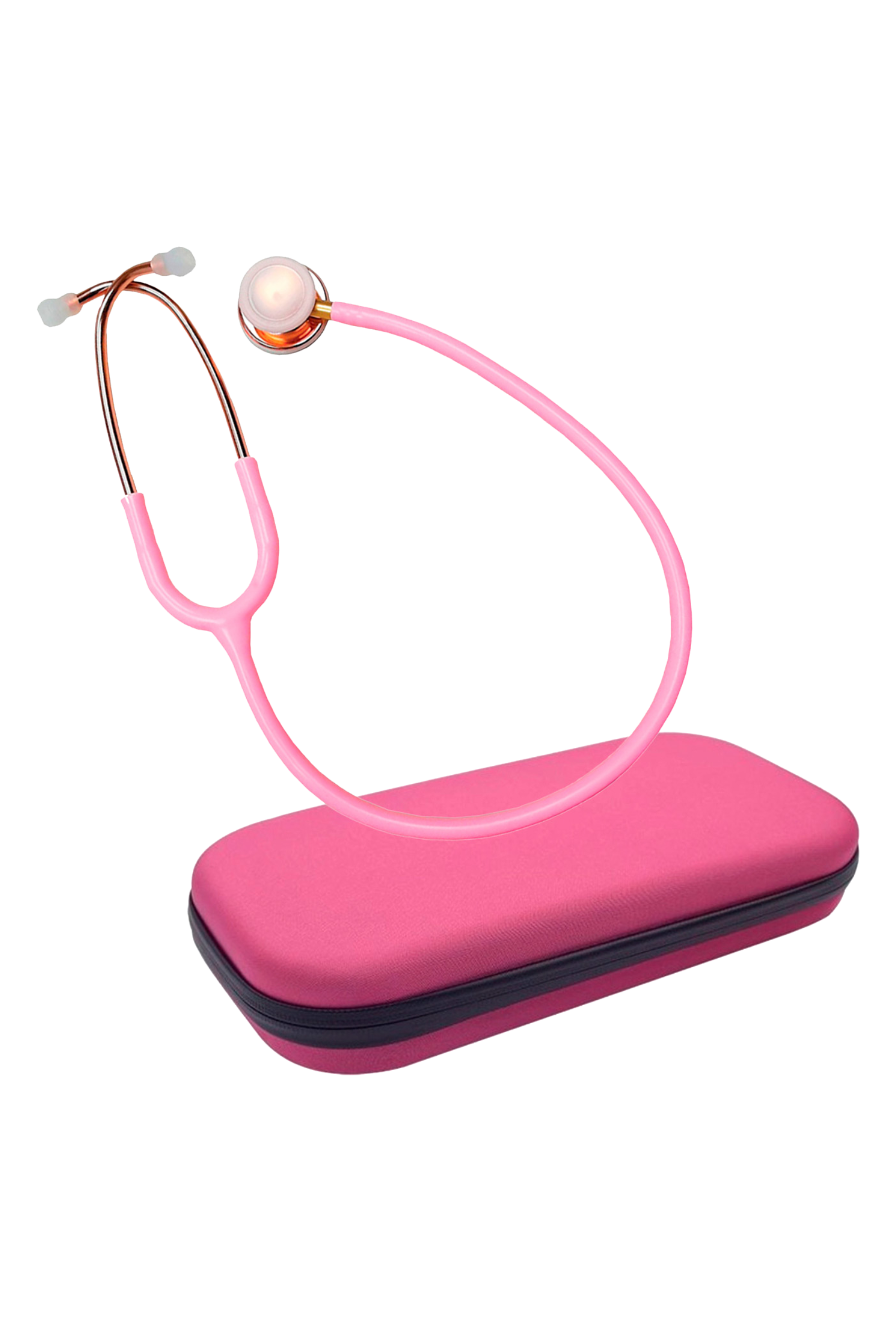 Pack Fonendoscopio Duovitec Professional Line con estuche - Rosa-zoom-1