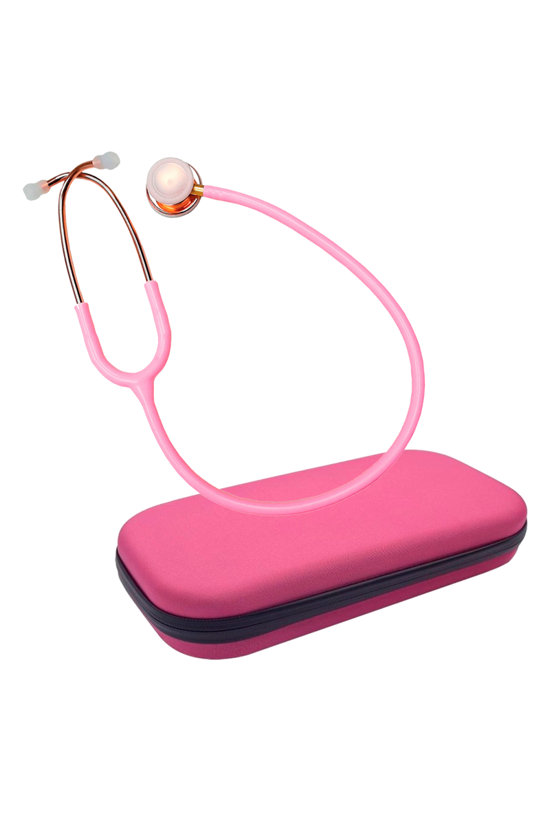 Pack Fonendoscopio Duovitec Professional Line con estuche - Rosa-zoom-