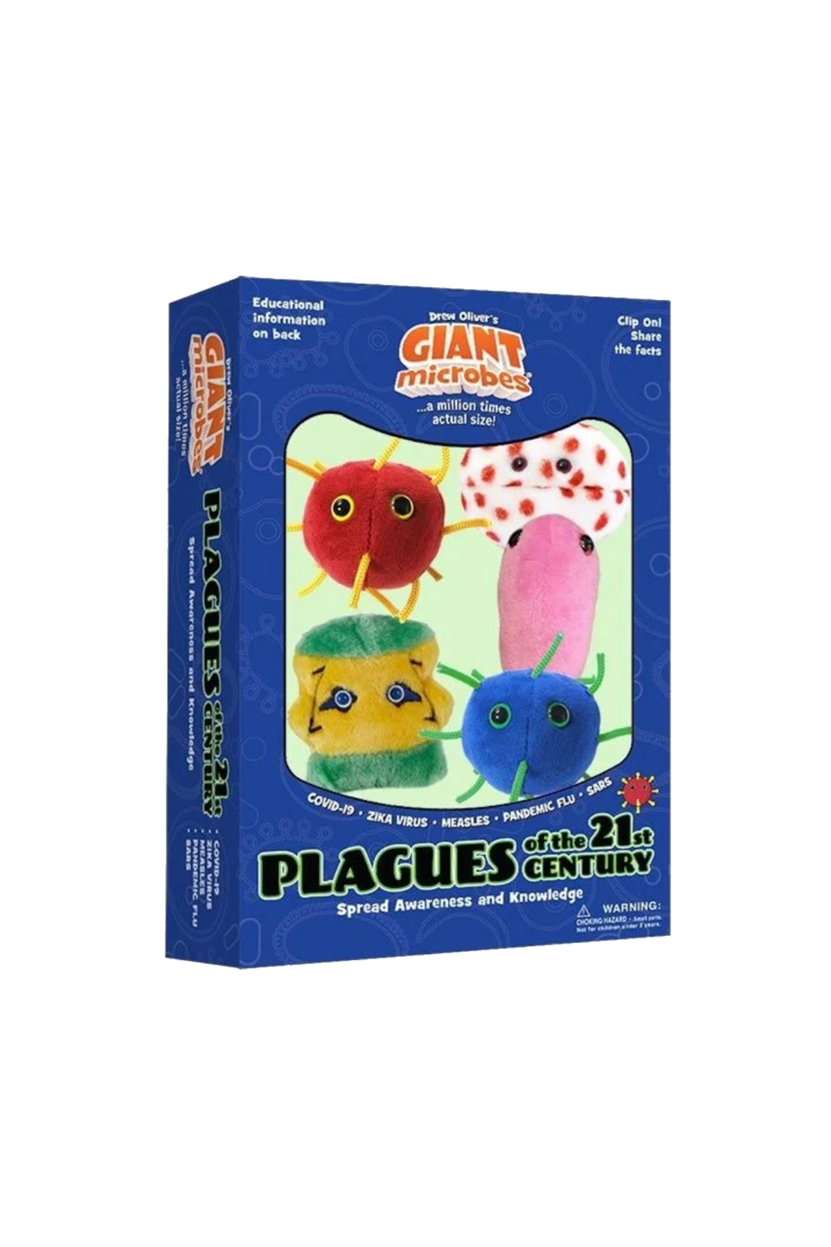 Caixa mini-giantmicrobes - Pragas do século XXI