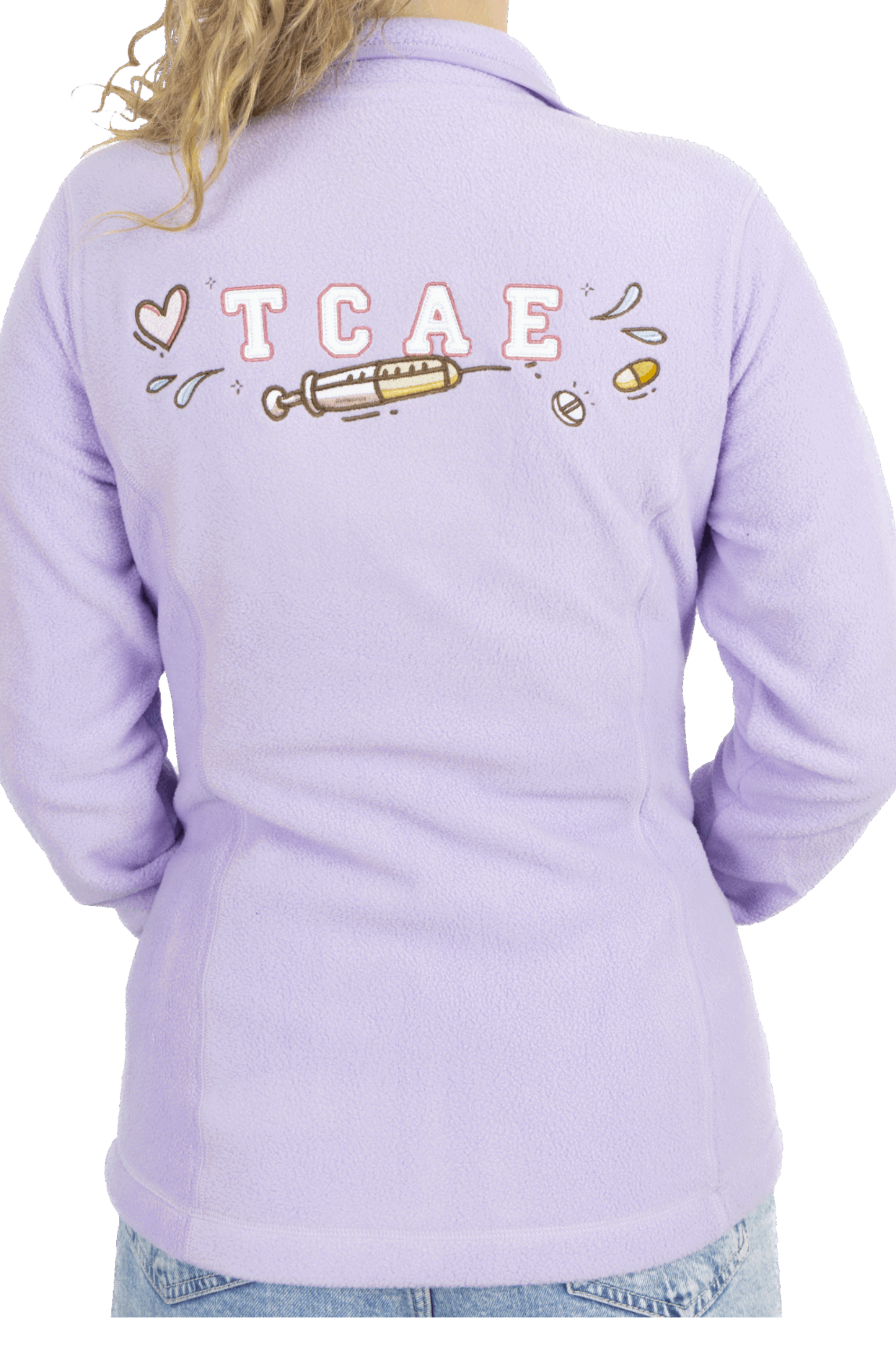 Forro Polar sanitario de mujer personalizado – TCAE
