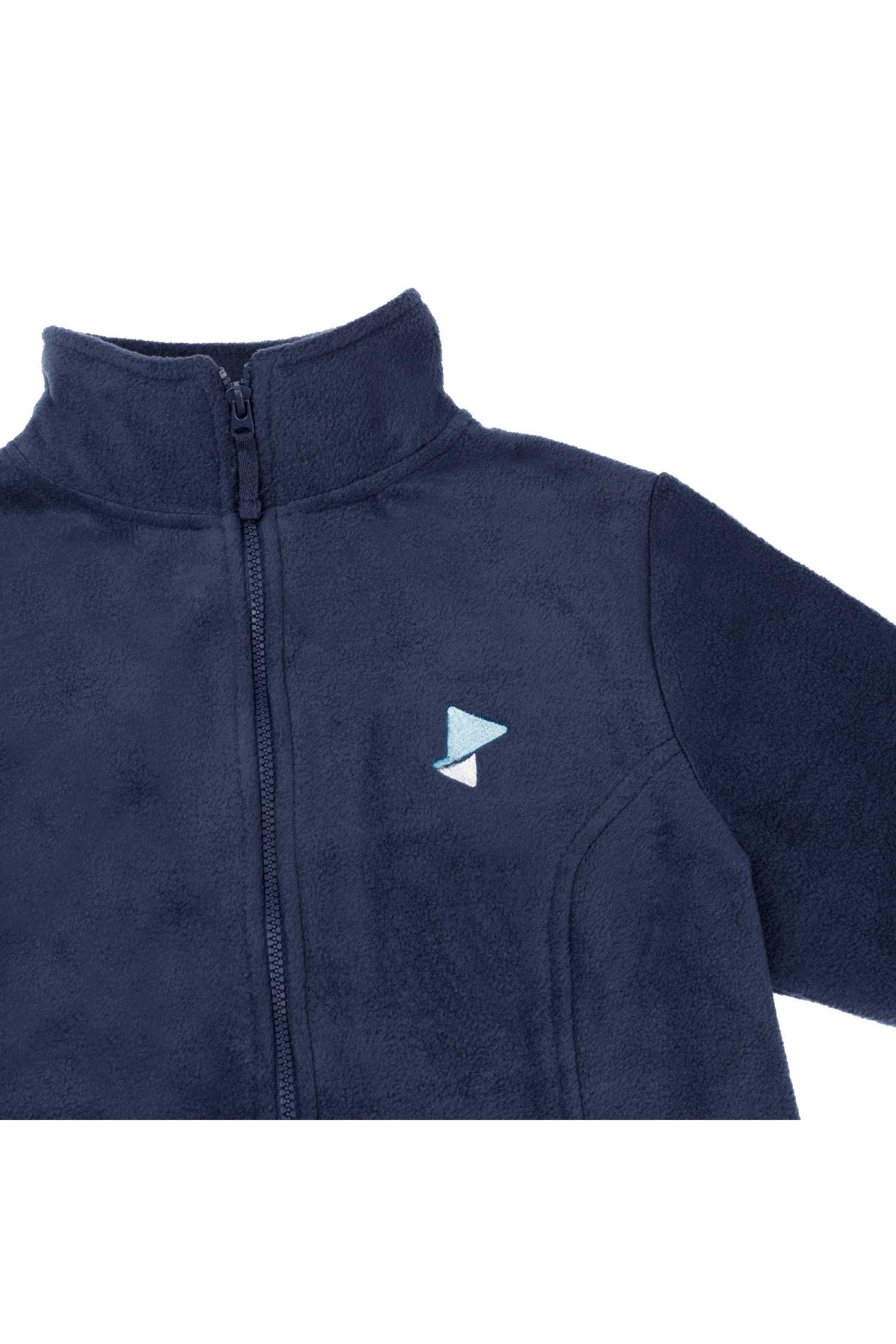 Chaqueta Polar Azul Marino hombre bordado - SalusPlay-zoom-3