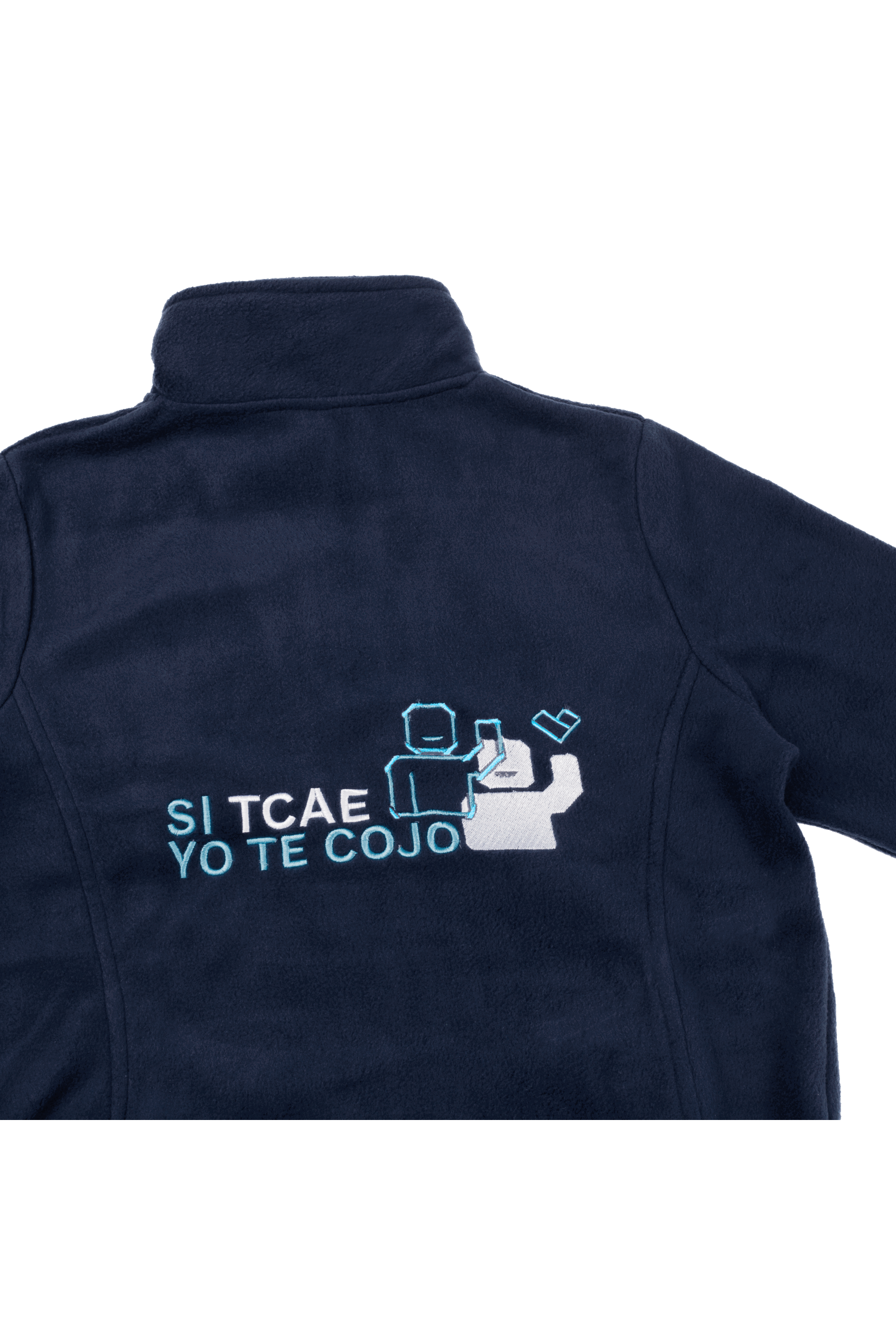 Chaqueta Polar Azul Marino hombre bordado - SalusPlay-zoom-6
