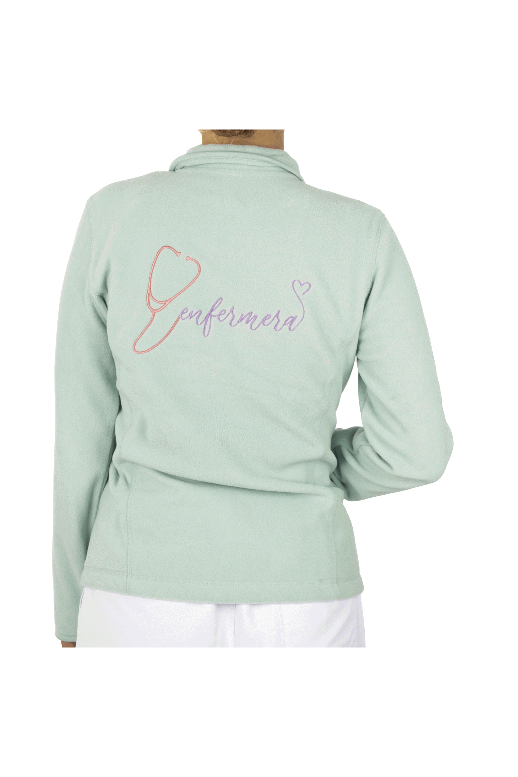 Forro Polar Sanitario mujer Personalizado - Sweet Verde-zoom-13