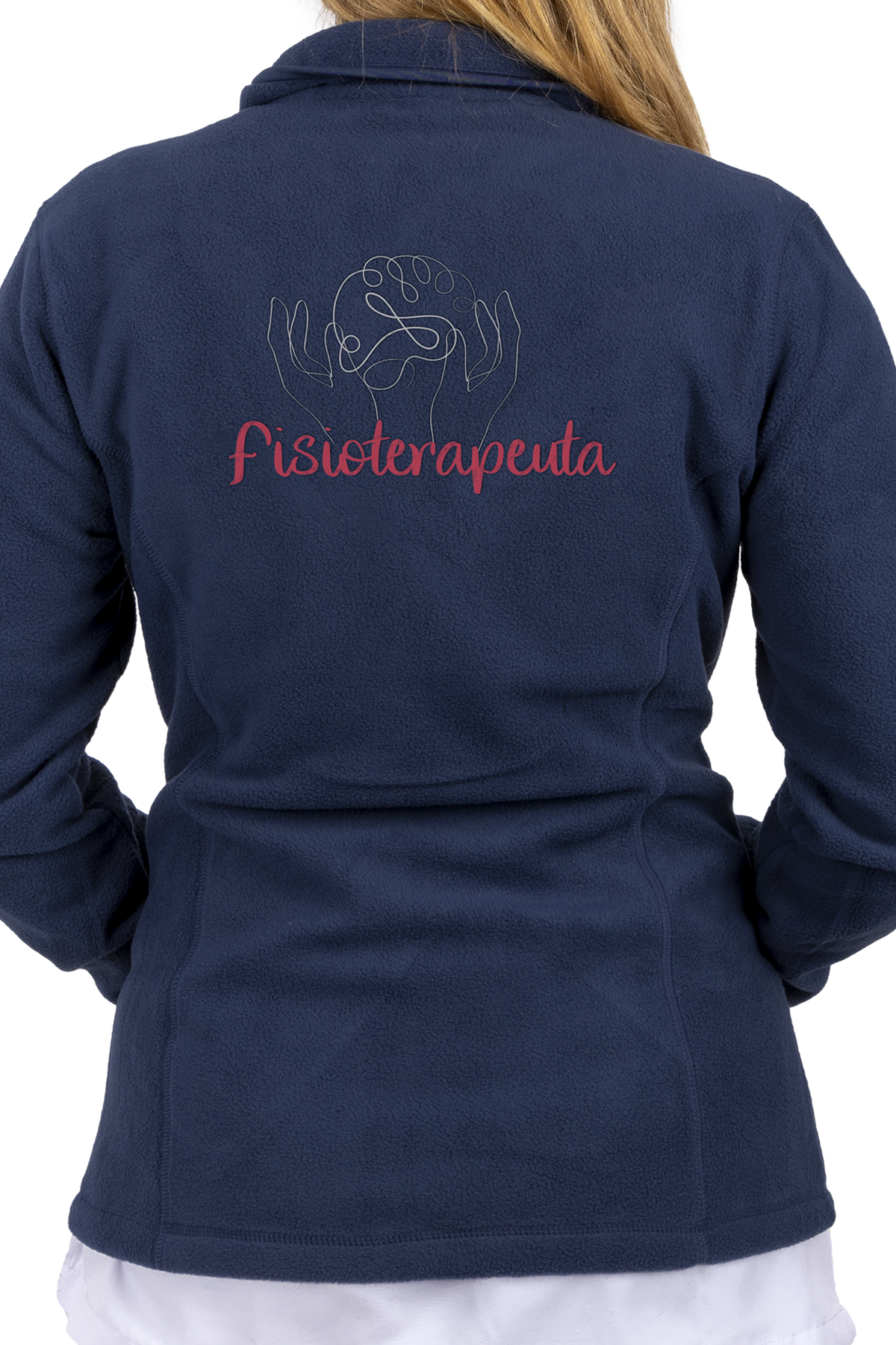 Forro Polar sanitário de senhora personalizado – Fisioterapeuta