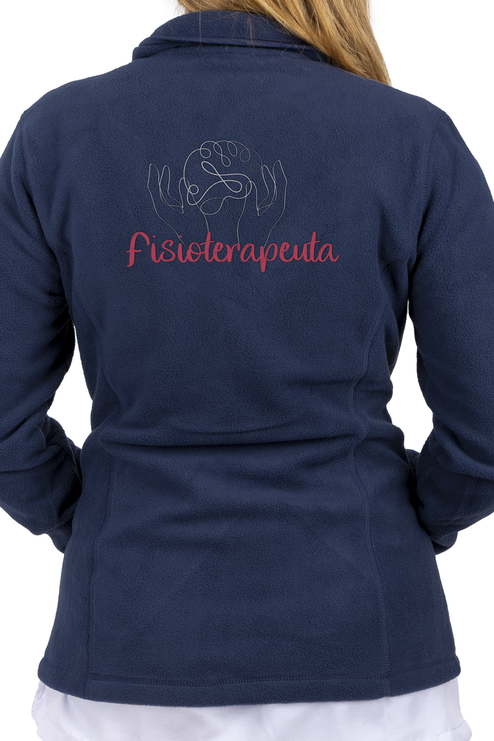 Personalized Women's Fleece Lining - Navy Blue-1