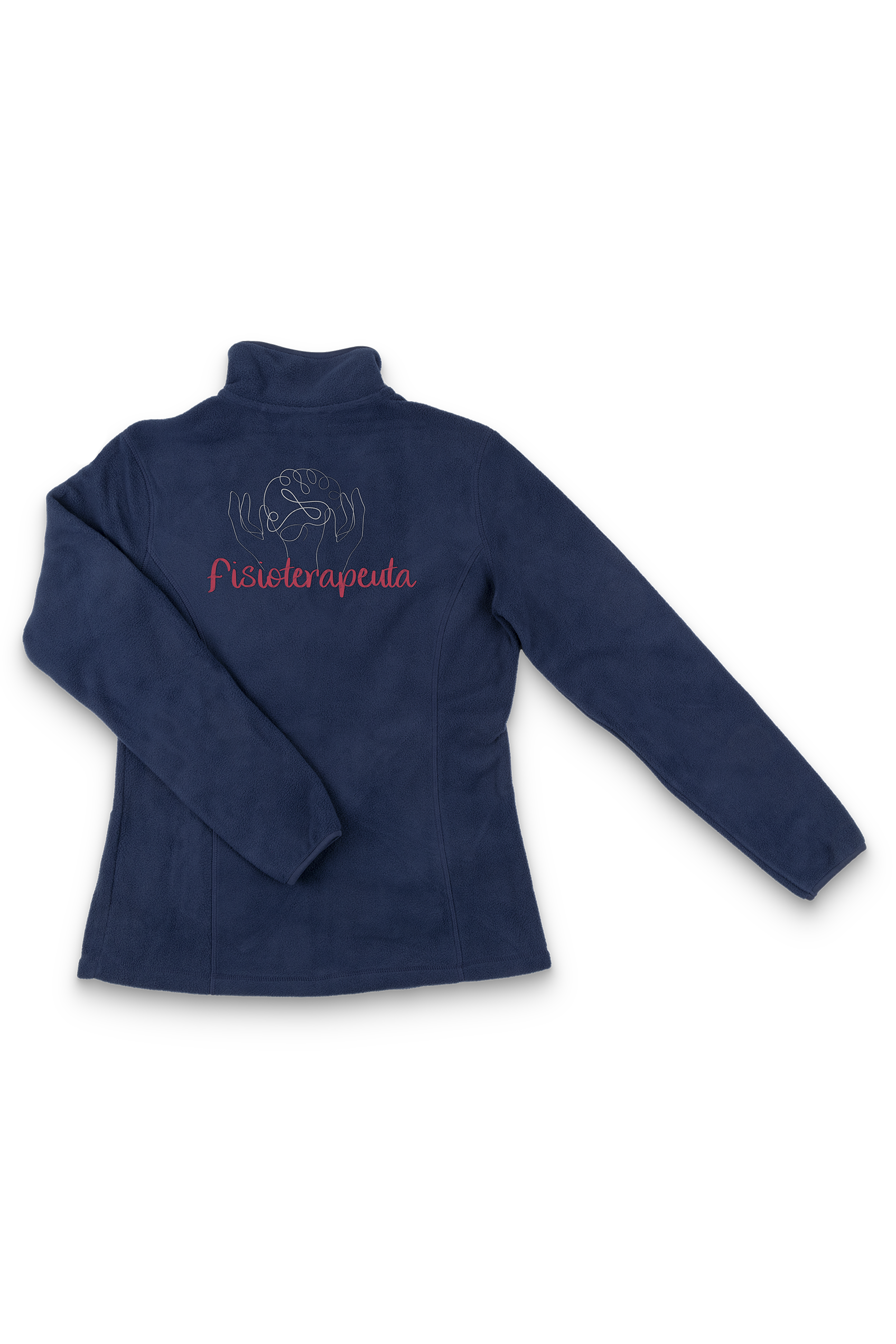 Personalized Women's Fleece Lining - Navy Blue-zoom-5