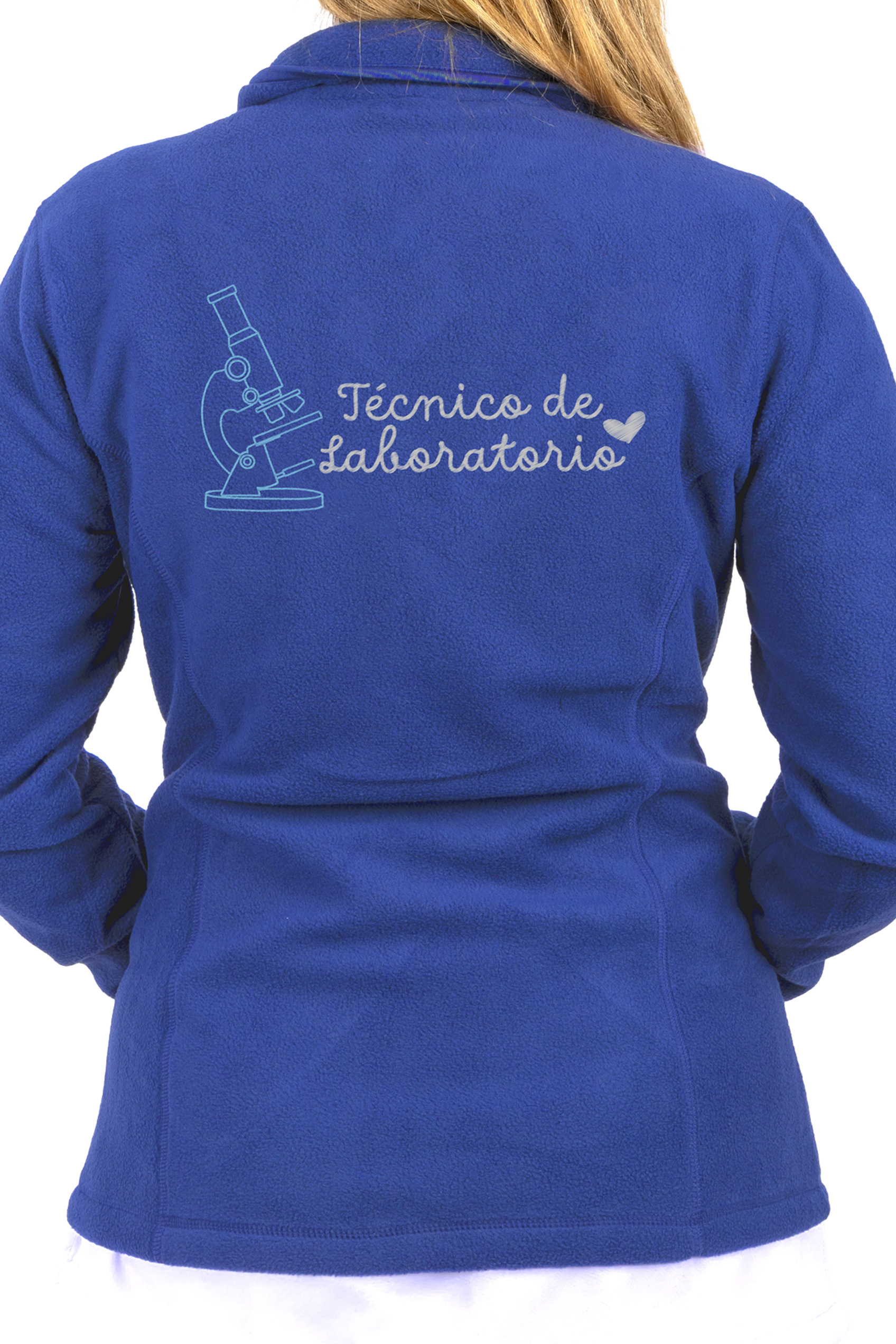 Personalized Women's Fleece Lining - Blue-zoom-1