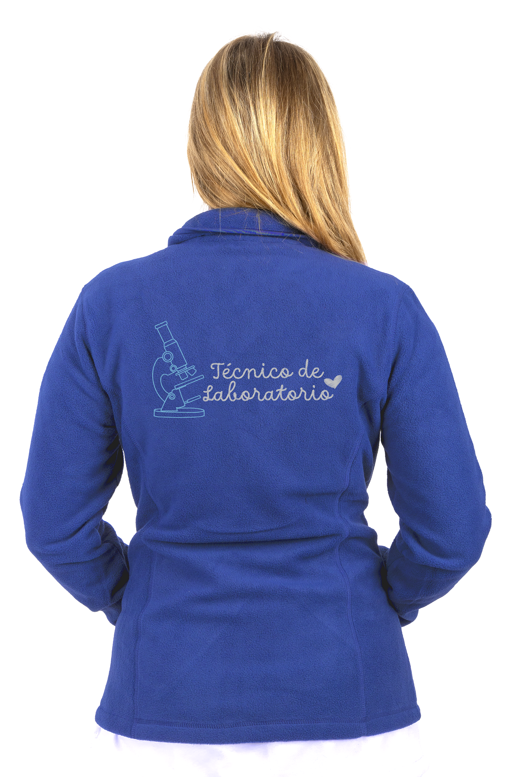 Personalized Women's Fleece Lining - Blue-zoom-1