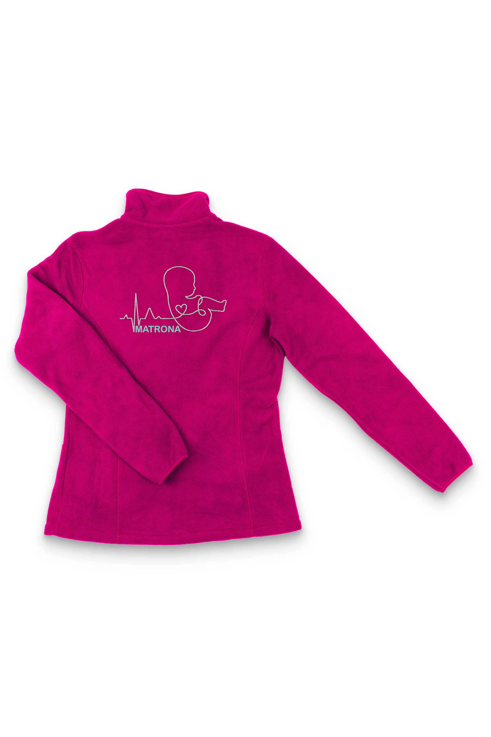 Personalized Women's Fleece Lining - Fuchsia-4