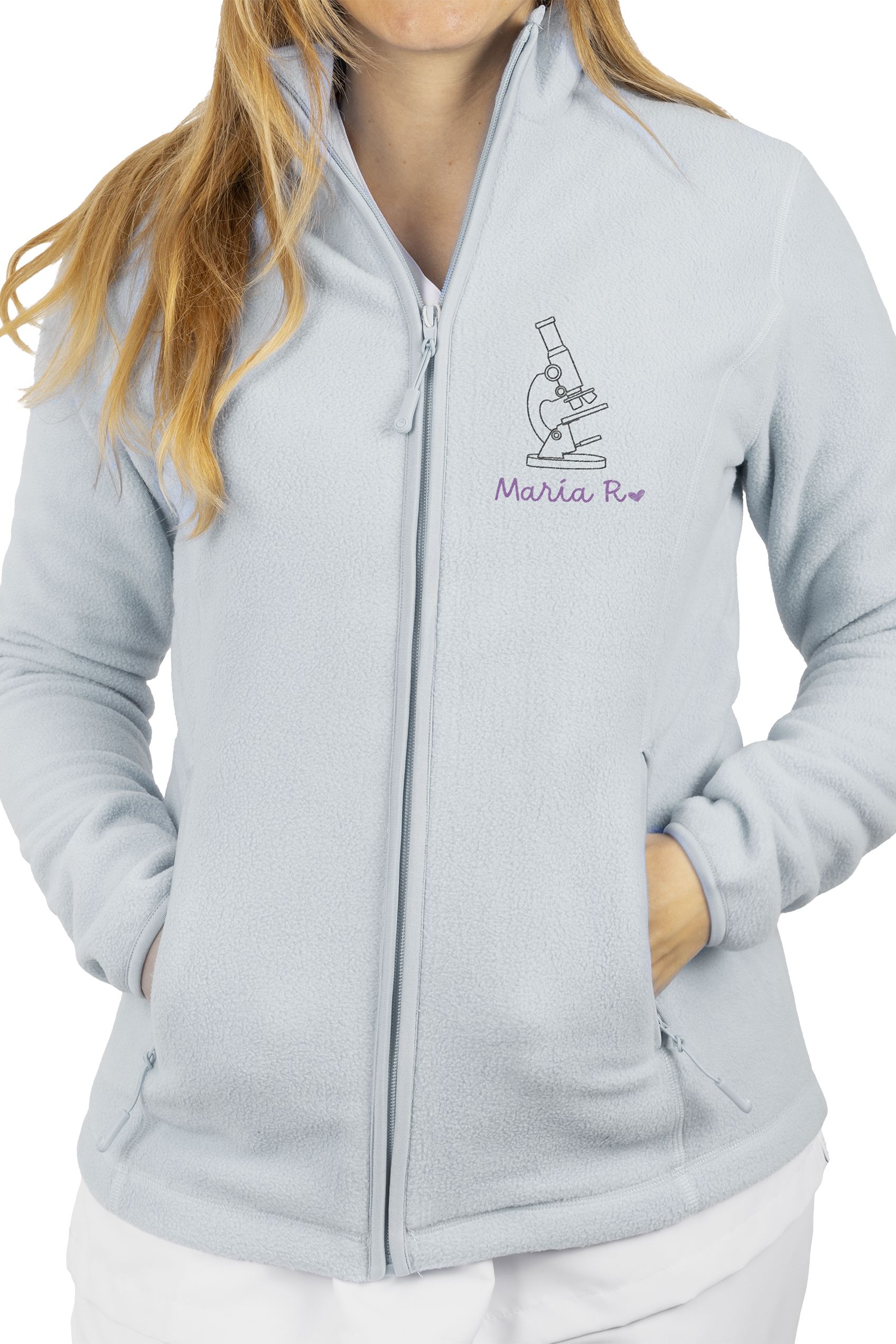 Personalized Women's Fleece Lining - Ice Color-2