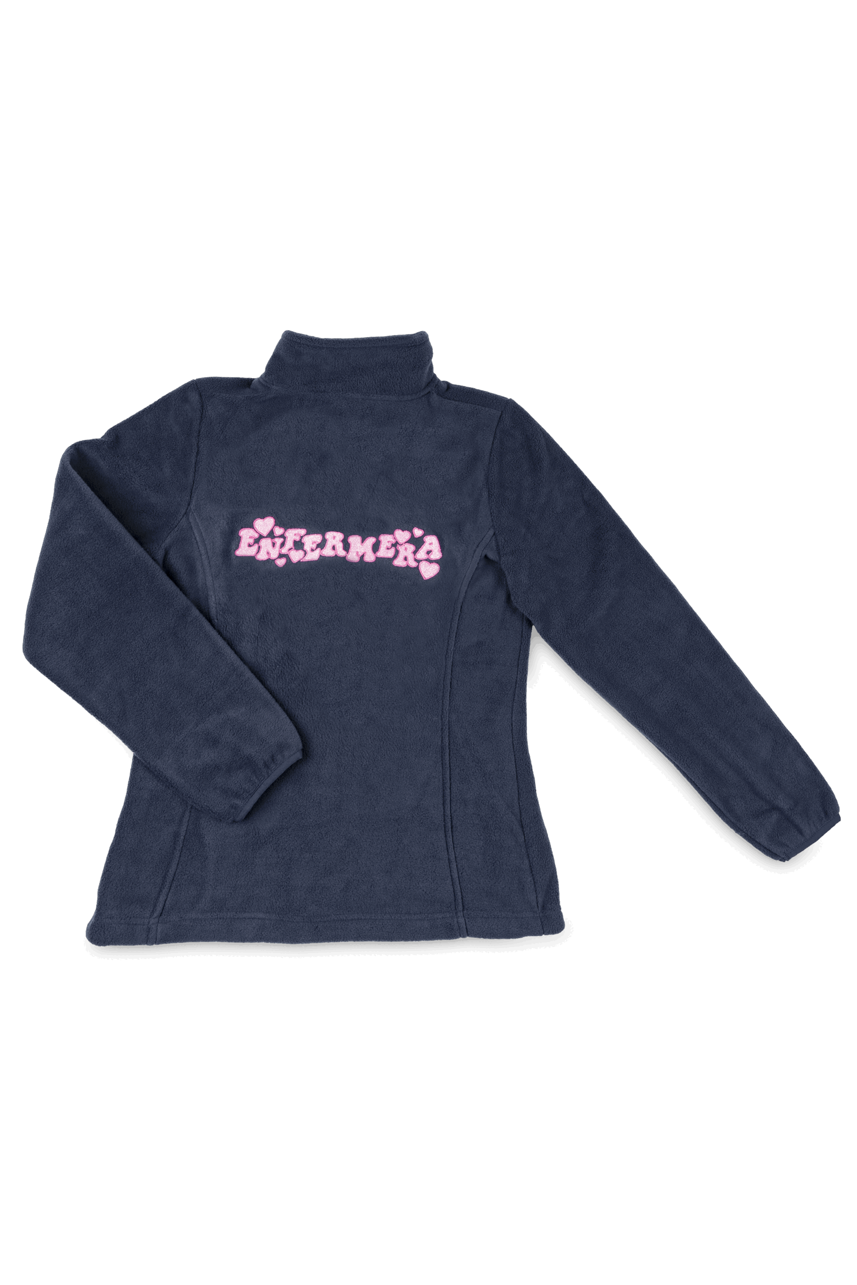 Personalized Women's Fleece Lining - Navy Blue-12