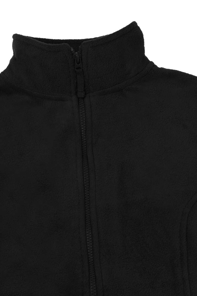 Personalized Men's Fleece Jacket - Black-zoom-