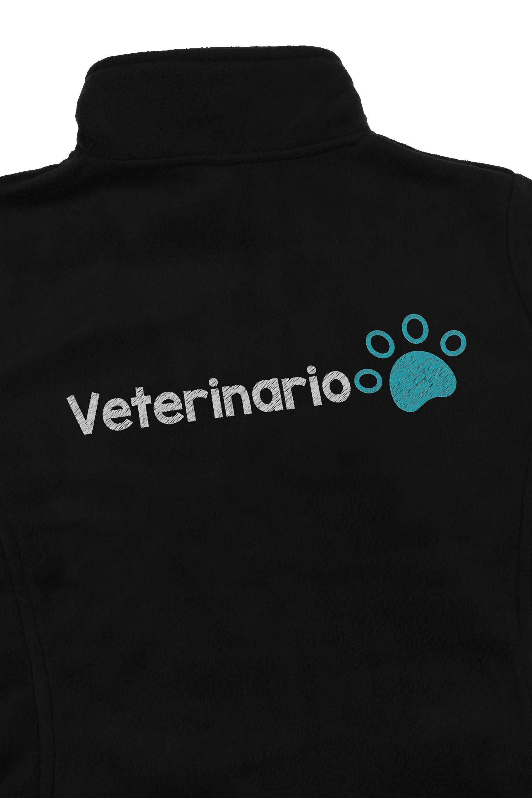 Chaqueta Polar Sanitario Hombre Personalizado – Negro-2