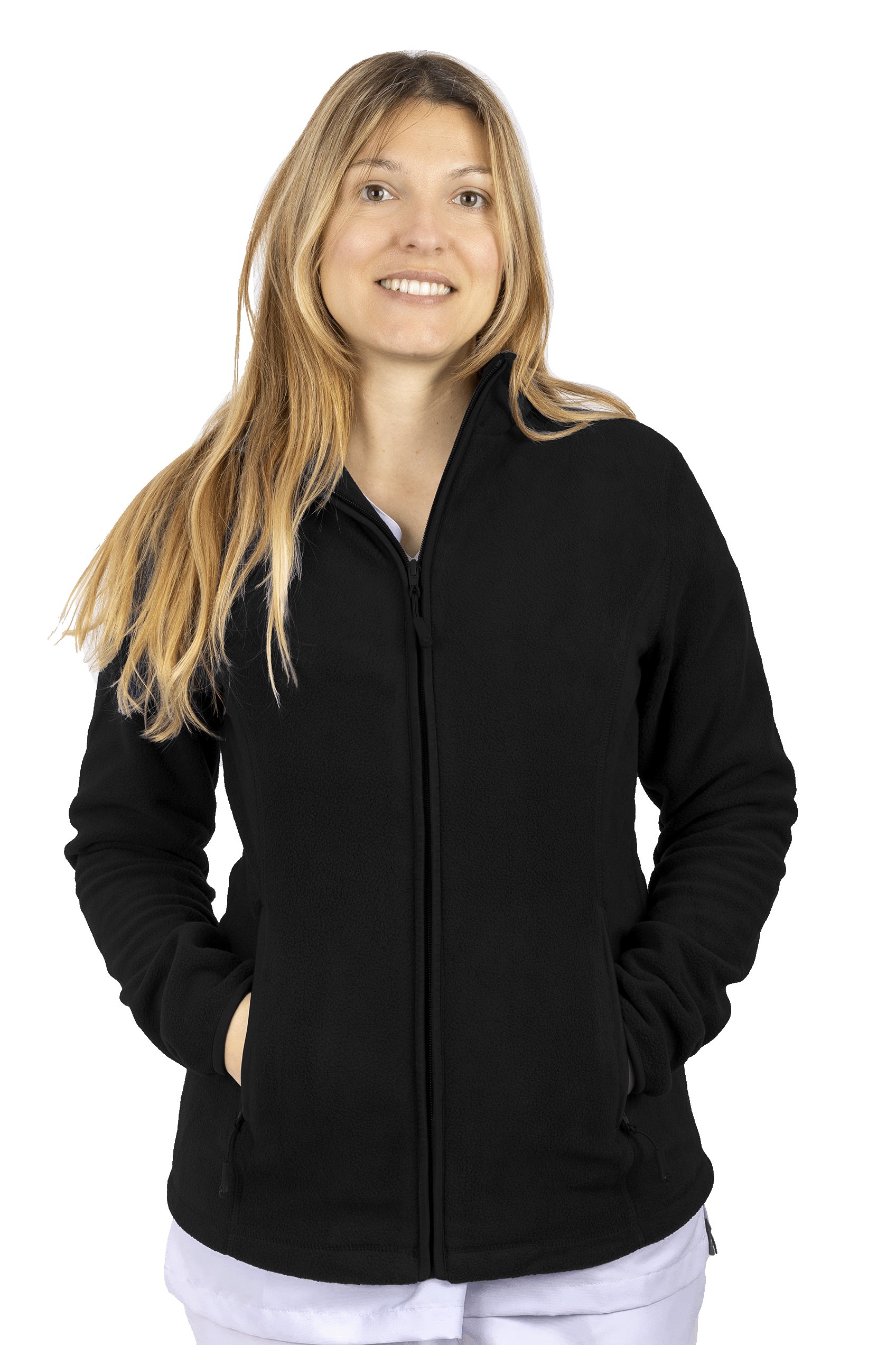 Polar Sanitario Mujer Personalizado – Negro Matrona-3