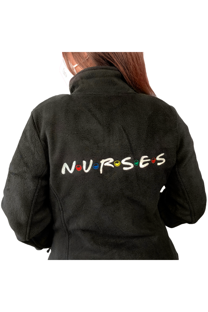 Polar Sanitario Mujer Personalizado – Negro Matrona-zoom-