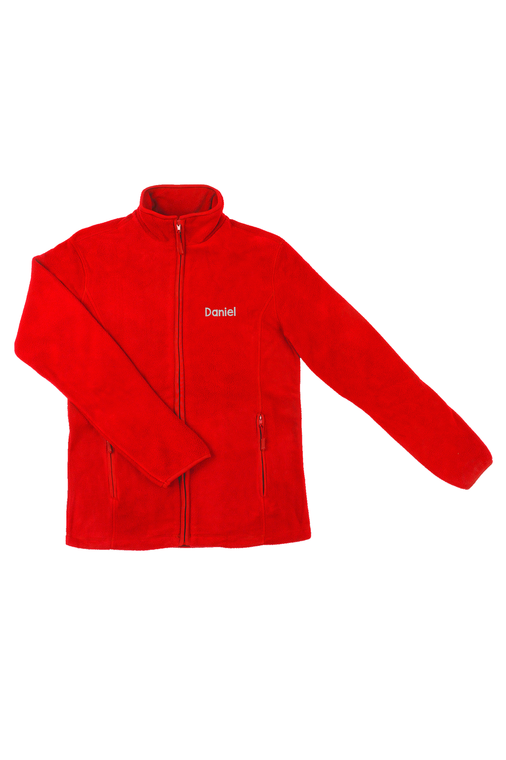 Chaqueta Polar Sanitario Hombre Personalizado – Color Rojo-4