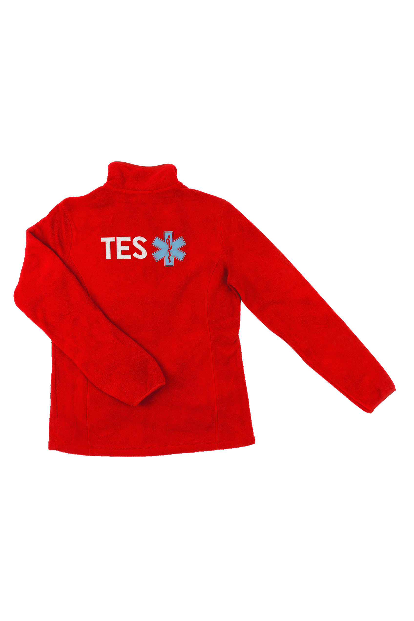 Personalized Men's Fleece Jacket - Red-zoom-4