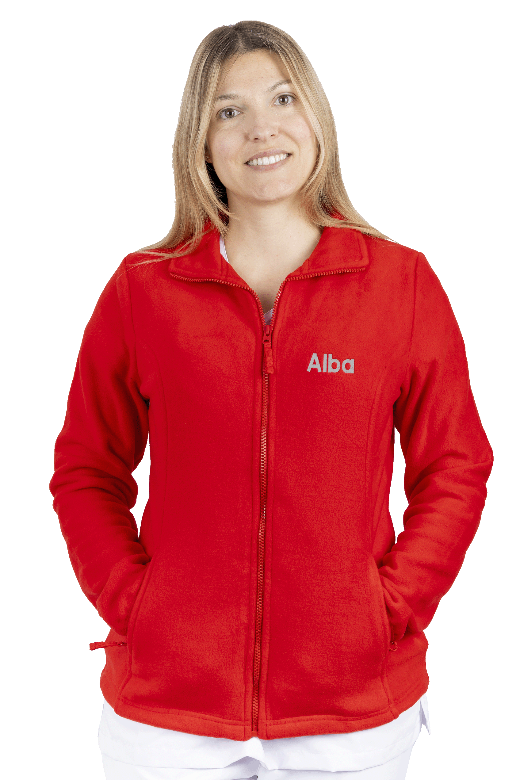 Personalized Women's Fleece Lining - Red-2