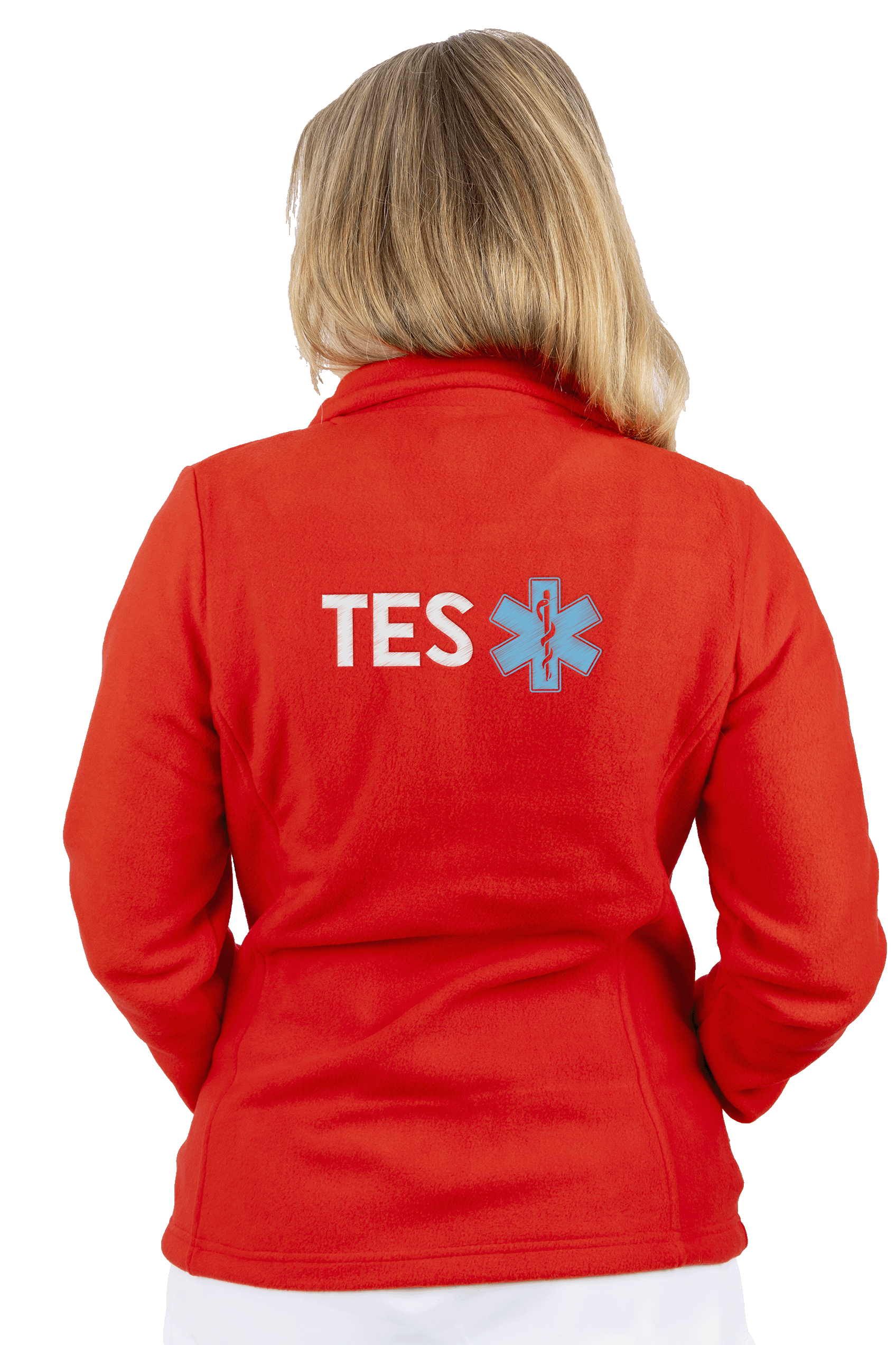 Personalized Women's Fleece Lining - Red-zoom-1
