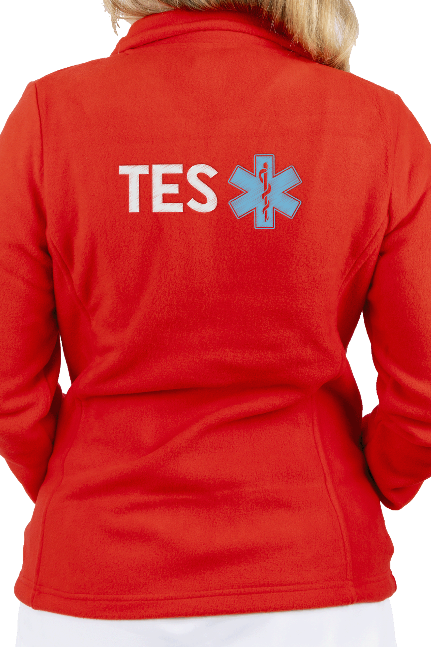 Personalized Women's Fleece Lining - Red-1
