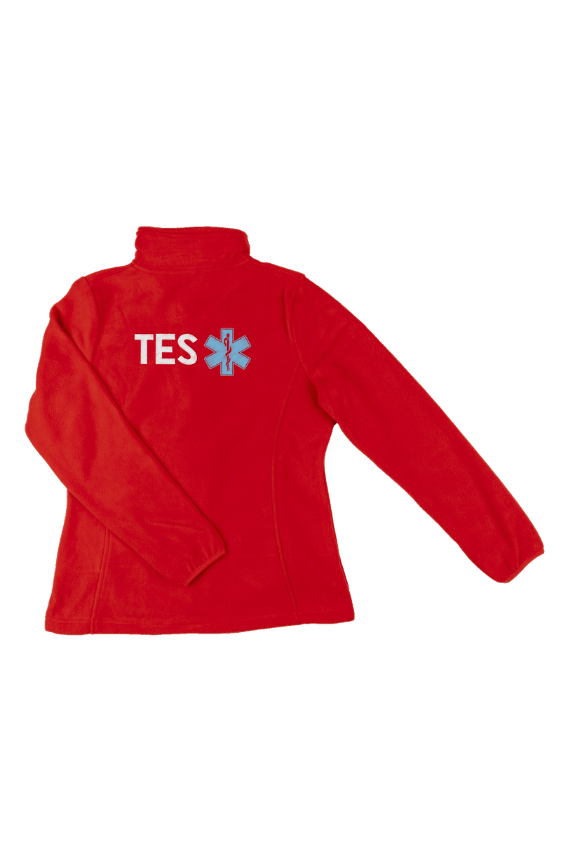 Personalized Women's Fleece Lining - Red-zoom-