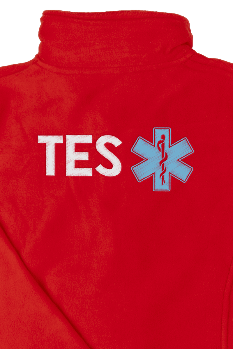 Personalized Women's Fleece Lining - Red-zoom-