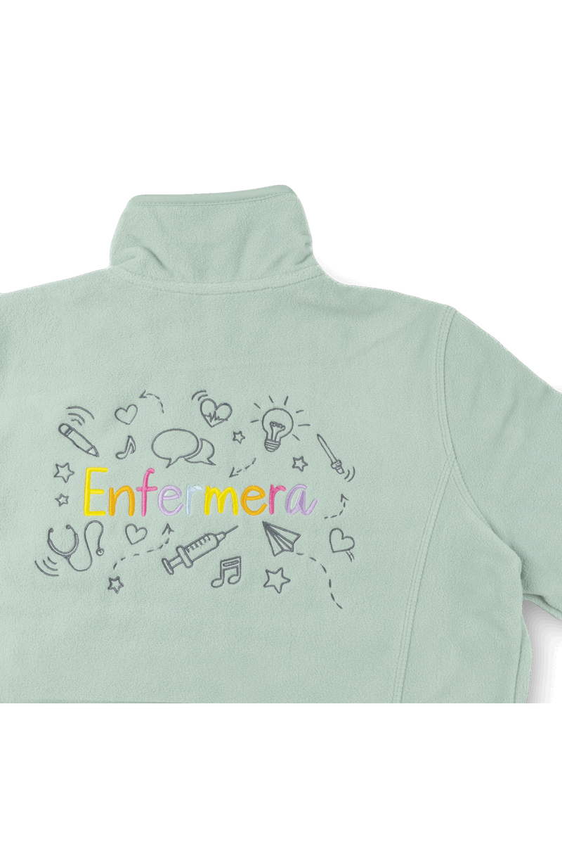Personalized Women's Fleece Lining - Sweet Green-zoom-