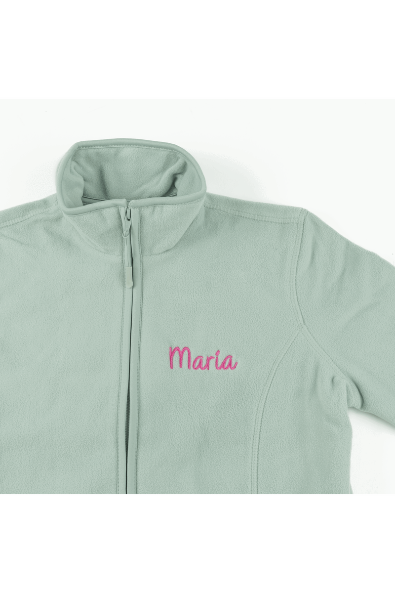 Personalized Women's Fleece Lining - Sweet Green-zoom-