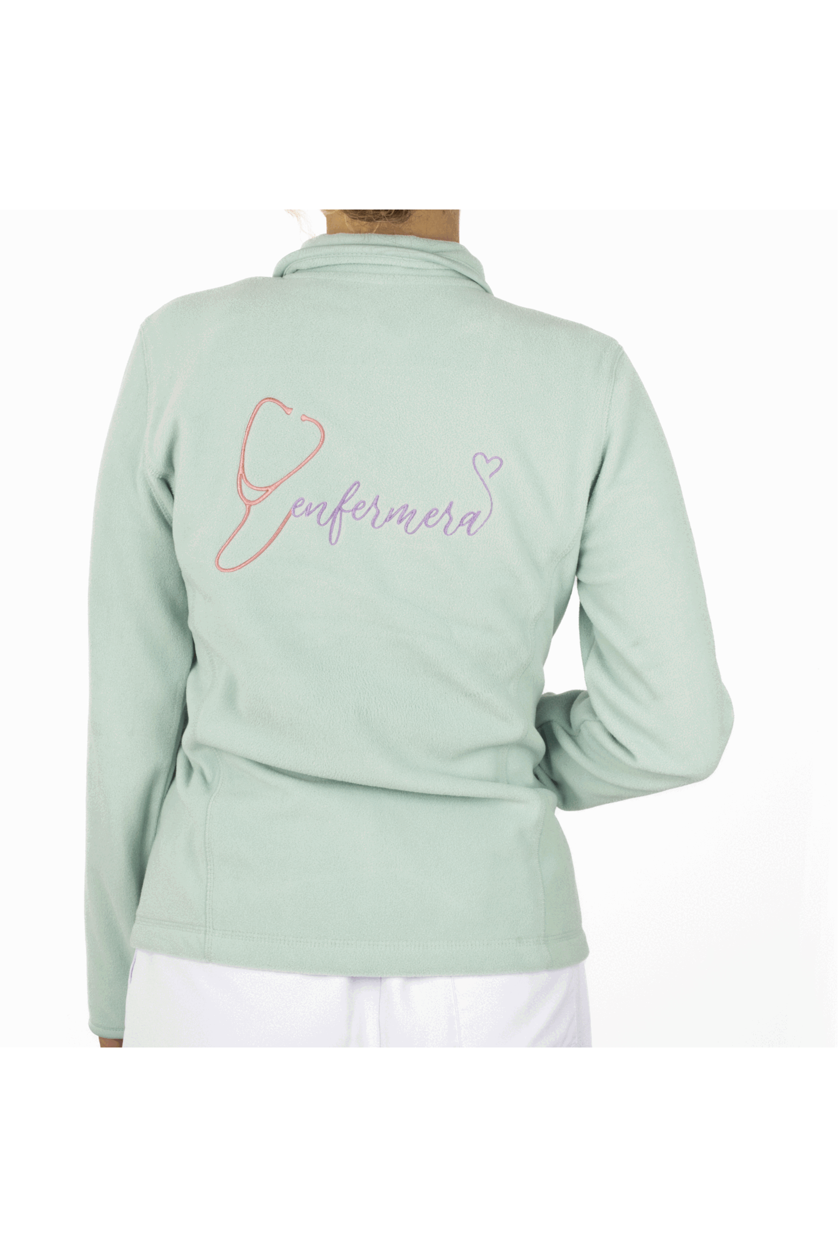 Personalized Women's Fleece Lining - Sweet Green-3