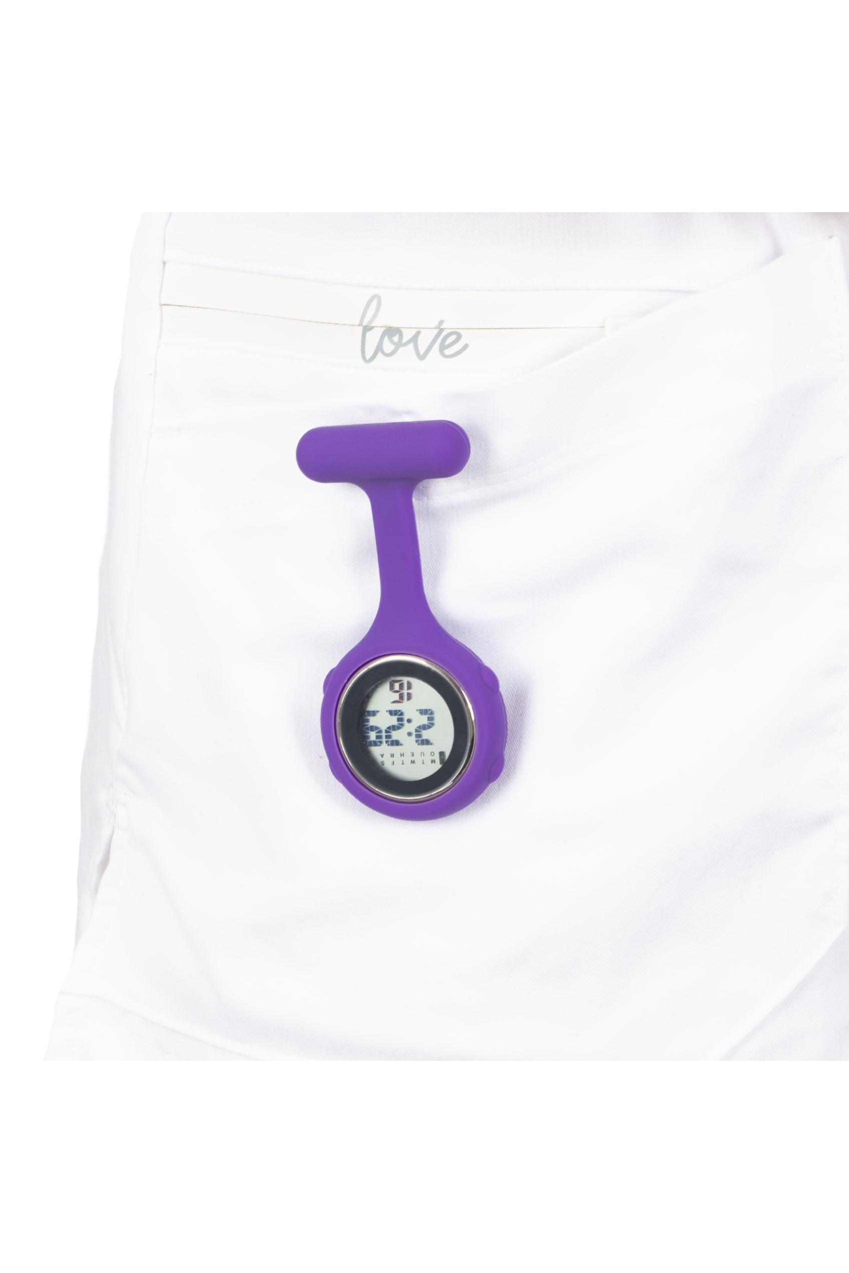 Digital Silicone Nurse Watch-11
