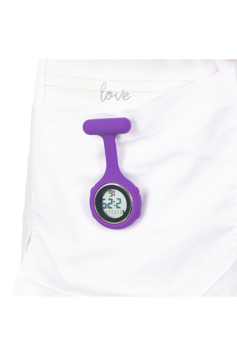 Digital Silicone Nurse Watch-zoom-