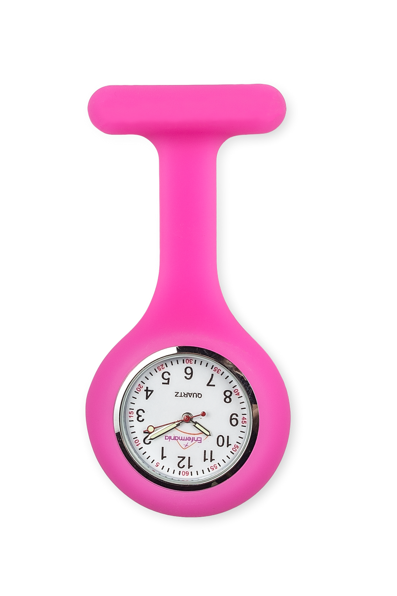 Silicone Nurse Watch - Solid Colors -zoom-