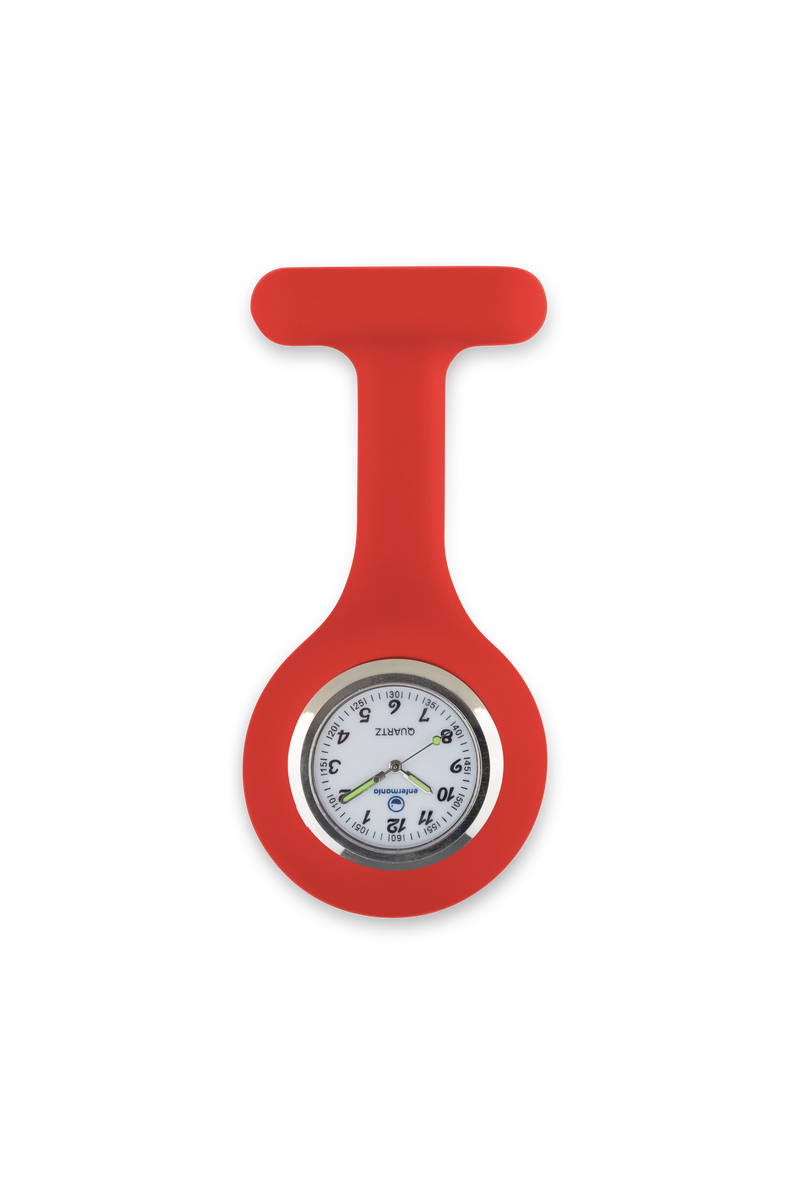 Silicone Nurse Watch - Solid Colors -zoom-