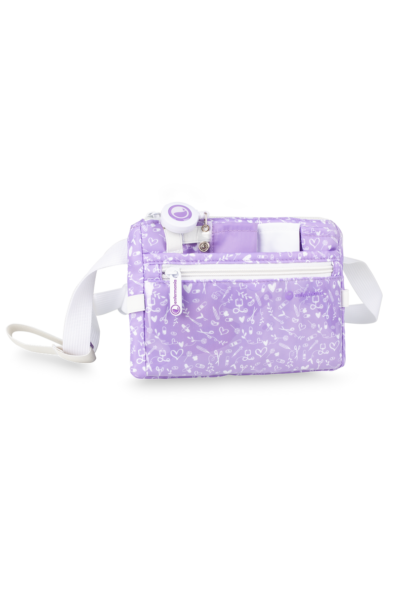 Sweet Lavender Nursing Organizer Waist Bag-zoom-