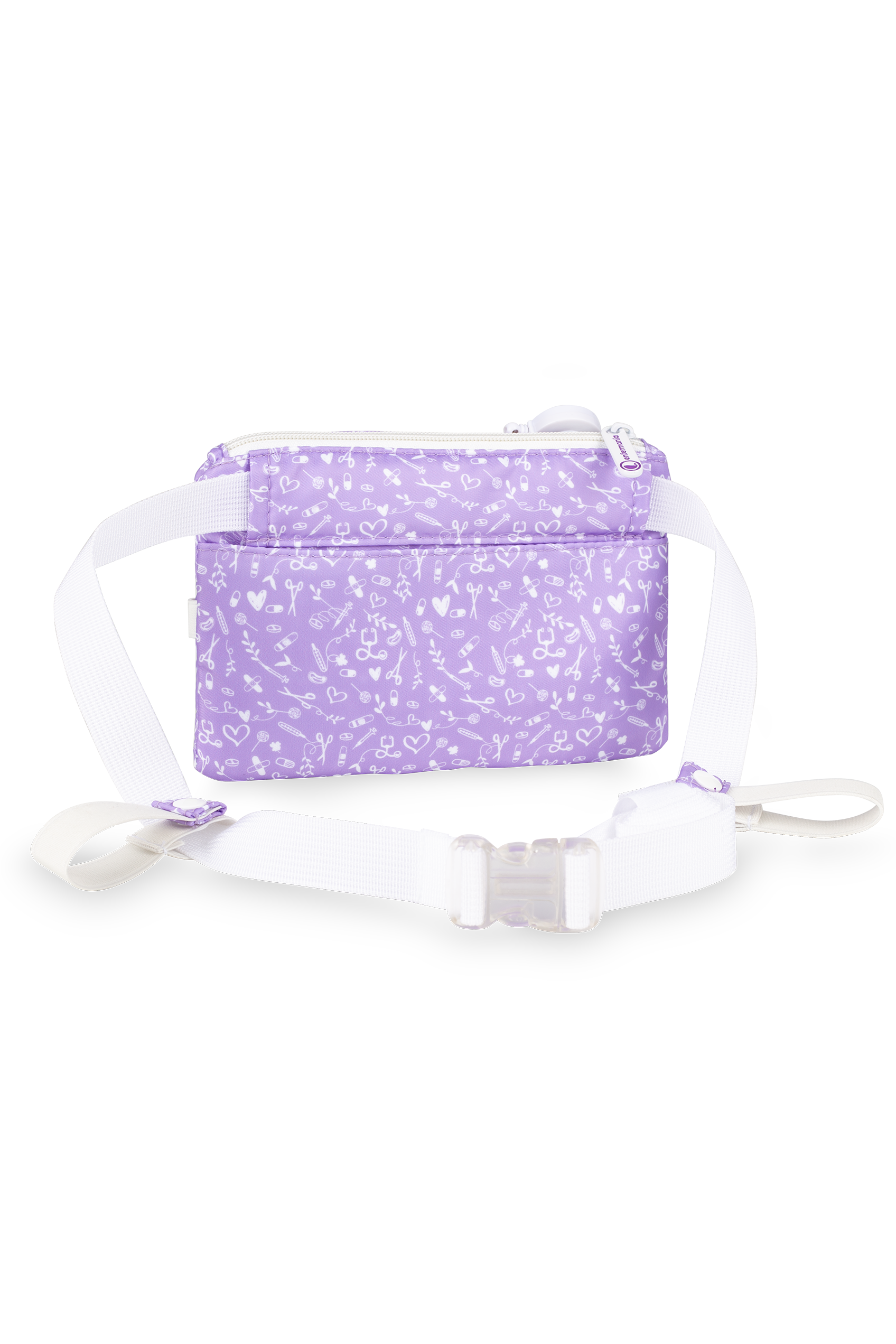 Sweet Lavender Nursing Organizer Waist Bag-4
