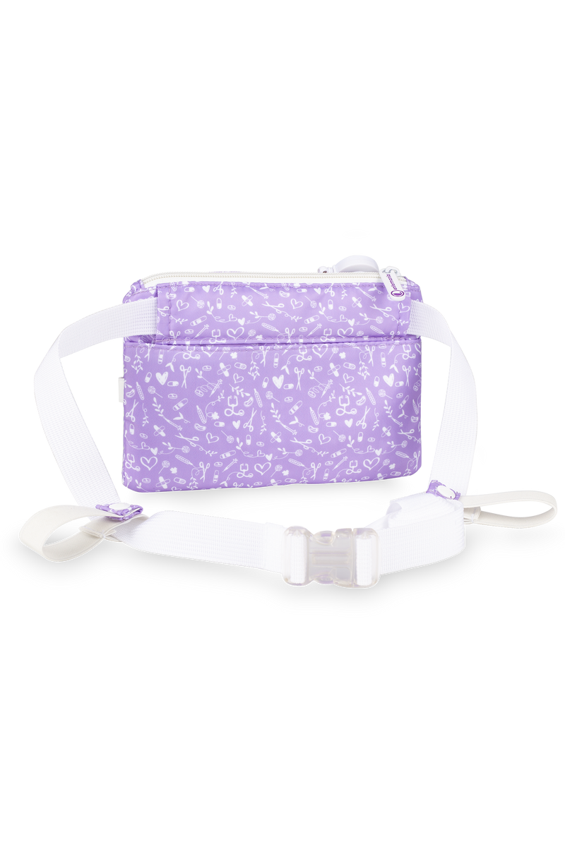 Sweet Lavender Nursing Organizer Waist Bag-zoom-