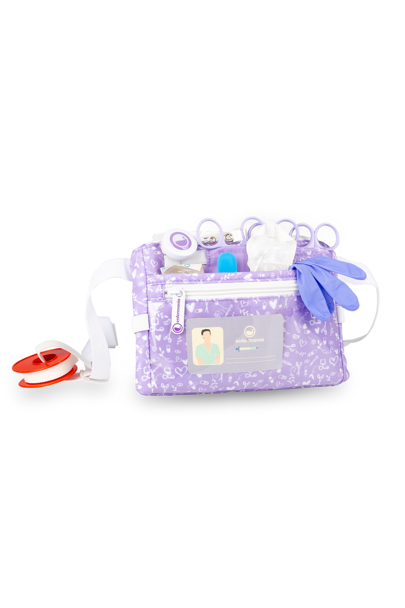 Sweet Lavender Nursing Organizer Waist Bag-zoom-