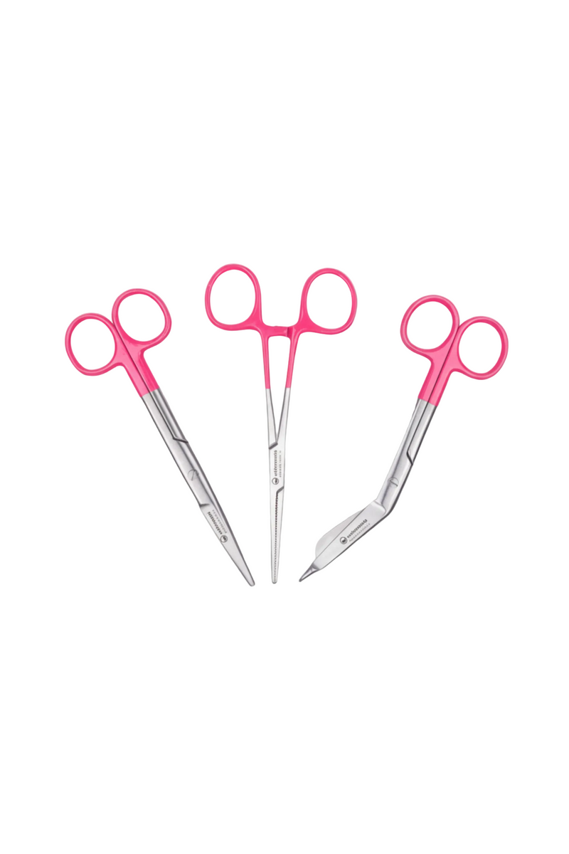 Scissors Trio Set - Fuchsia-zoom-